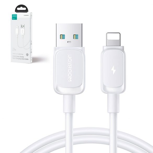 Cablu Lightning - USB 2.4A 1.2m Joyroom S-AL012A14 - alb