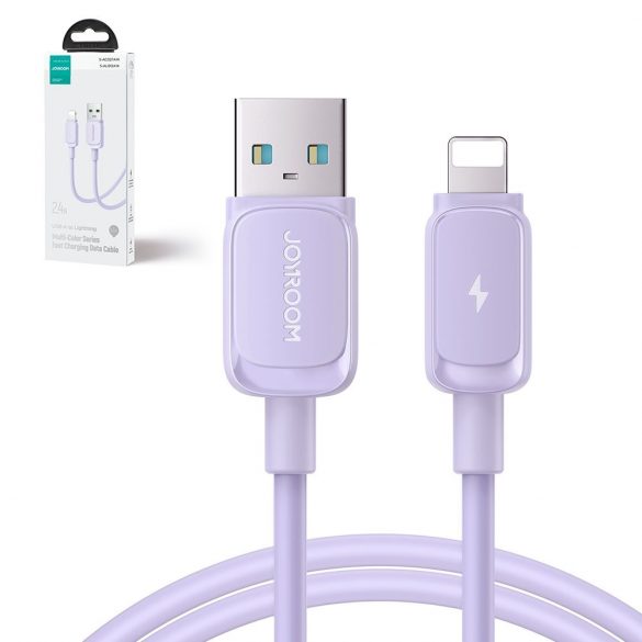 Lightning - cablu USB 2.4A 1.2m Joyroom S-AL012A14 - violet