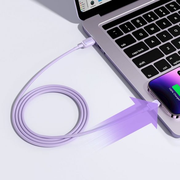 Lightning - cablu USB 2.4A 1.2m Joyroom S-AL012A14 - violet