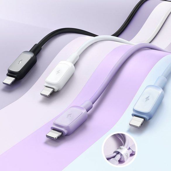 Lightning - cablu USB 2.4A 1.2m Joyroom S-AL012A14 - violet