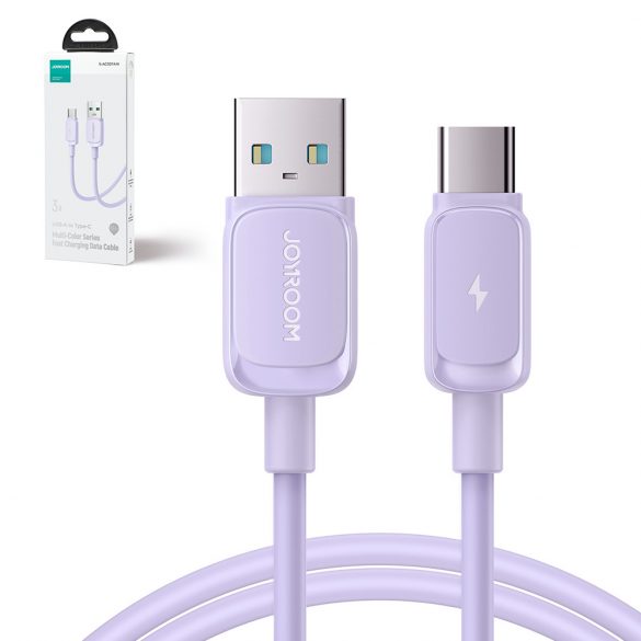 Cablu USB - USB C 3A 1.2m Joyroom S-AC027A14 - violet