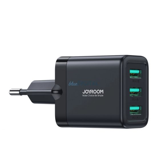 Încărcător Joyroom JR-TCN02 3xUSB-A 12W 3.4A - negru