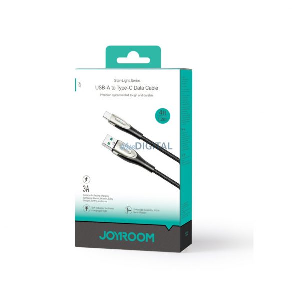 Joyroom Pioneer Series SA31-AC6 Cablu USB-A / USB-C 100W 1.2m - negru