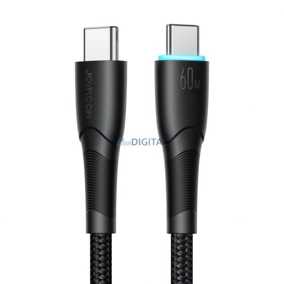 Joyroom Starry Series SA32-CC3 Cablu USB-C / USB-C 60W 1m - negru