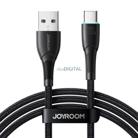 Joyroom Starry seria SA32-AC6 100W cablu USB-A / USB-C 1m - negru