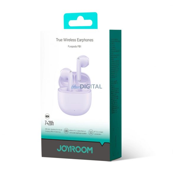 Căști fără fir TWS Joyroom Funpods Series JR-FB1 Bluetooth 5.3 - violet