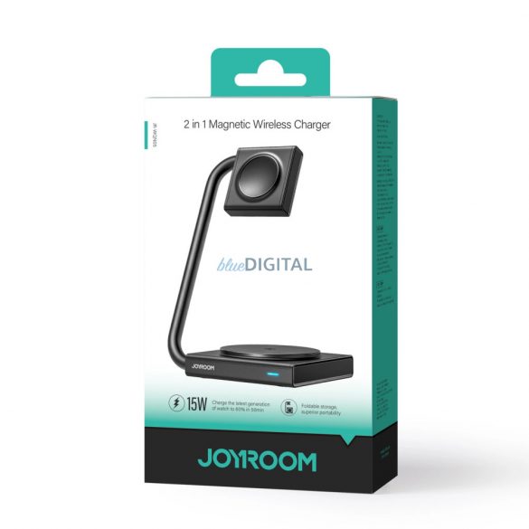 Joyroom JR-WQN05 15W MagSafe / Qi 2in1 încărcător inductiv pliabil - negru