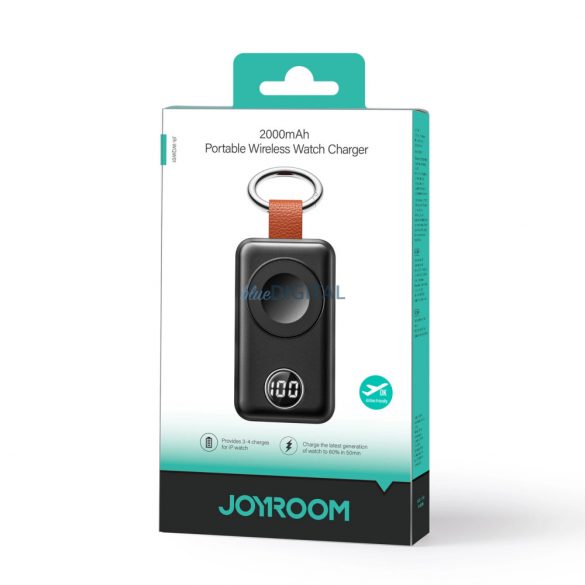 Powerbank wireless Joyroom 2000mAh 3W pentru Apple Watch negru (JR-WQW01)