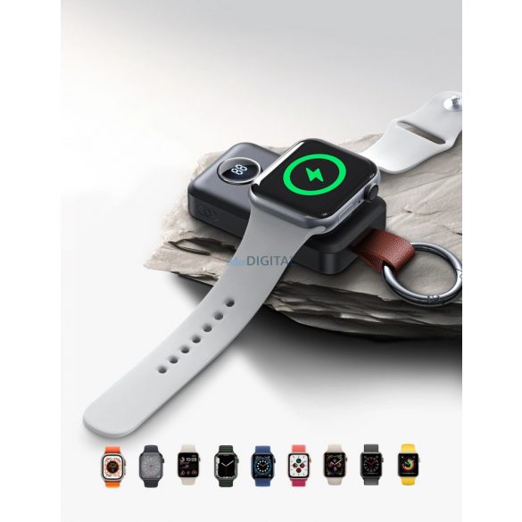 Powerbank wireless Joyroom 2000mAh 3W pentru Apple Watch negru (JR-WQW01)