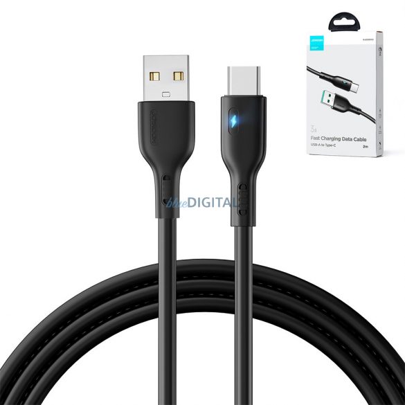 Cablu USB - USB C 3A 2m Joyroom S-UC027A13 - negru