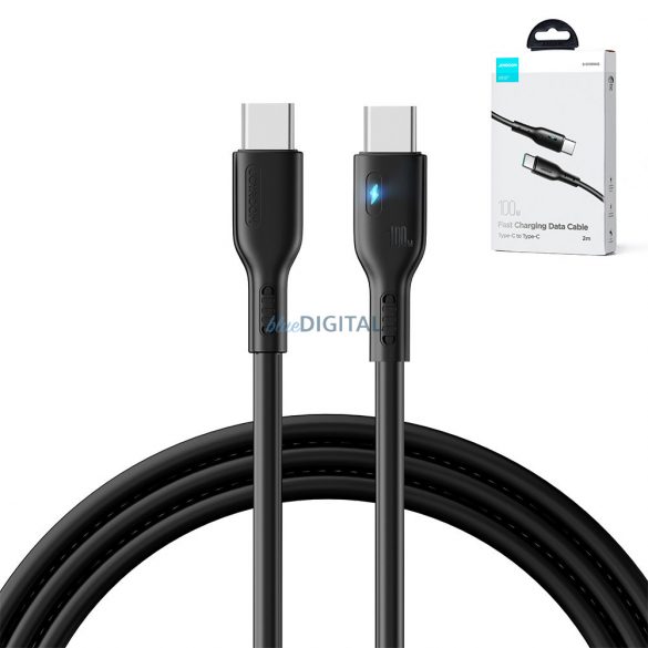 USB C - cablu USB C 100W 2m Joyroom S-CC100A13 - negru