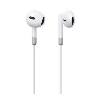 Căști in-ear cu cablu mini jack cu telecomandă Joyroom JR-EW01 - alb