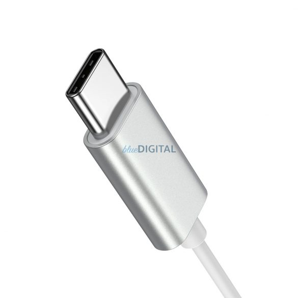 Căști intraauriculare Joyroom JR-EC06 USB-C - argintiu