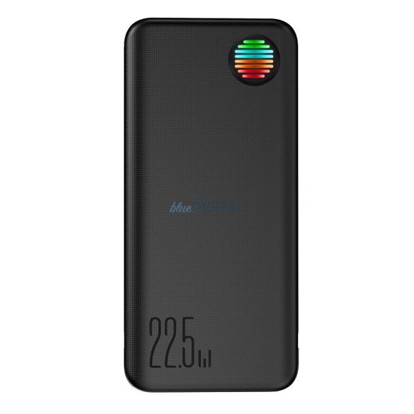 Joyroom JR-L014 Powerbank de 22,5 W 10000 mAh cu cabluri USB-C / Lightning încorporate + USB-A - cablu USB-C 0,25 m - negru