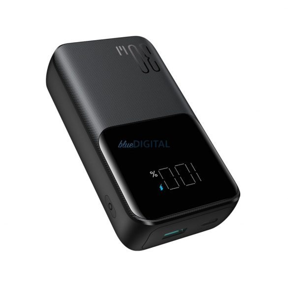 Joyroom powerbank 30W 10000mAh cu cabluri Lightning și USB-C integrate negru (JR-PBC06)