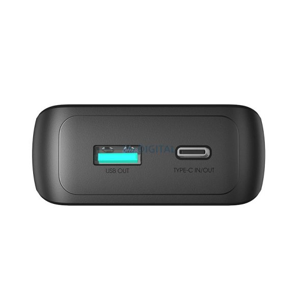 Joyroom powerbank 30W 10000mAh cu cabluri Lightning și USB-C integrate negru (JR-PBC06)