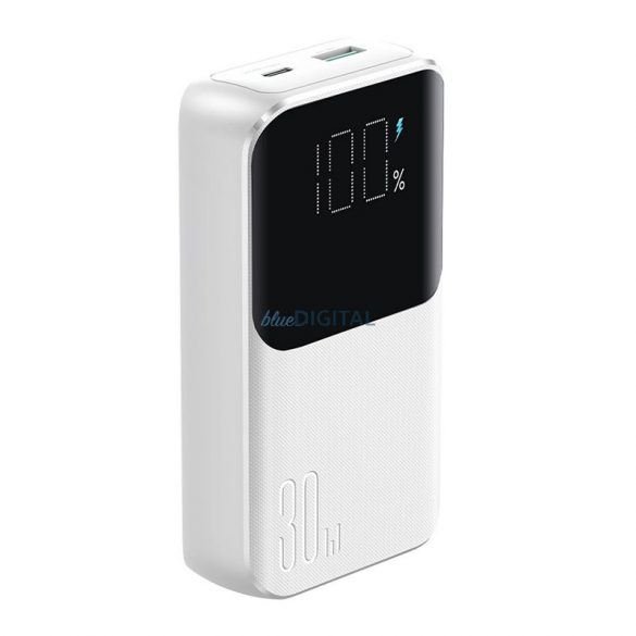 Mini powerbank cu cabluri încorporate Joyroom JR-PBC06 30W 10000mAh - alb