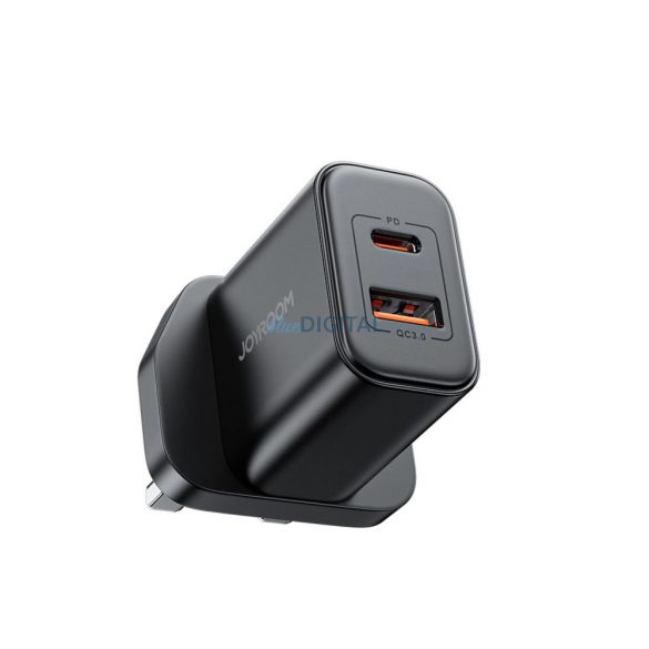 Încărcător USB-C USB-A USB-C de 20W Joyroomom FlashSeries JR-TCF05 - negru