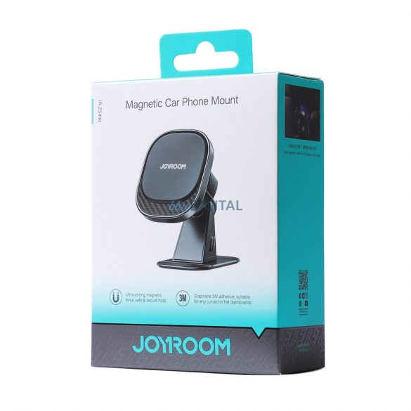 Suport magnetic pentru telefon auto Joyroom JR-ZS400 pe bord - negru