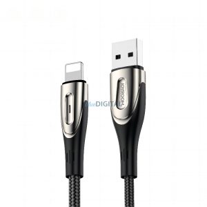 Cablu seria Joyroom Sharp cu încărcare rapidă USB-A - Lightning 3A 3m negru (S-M411)