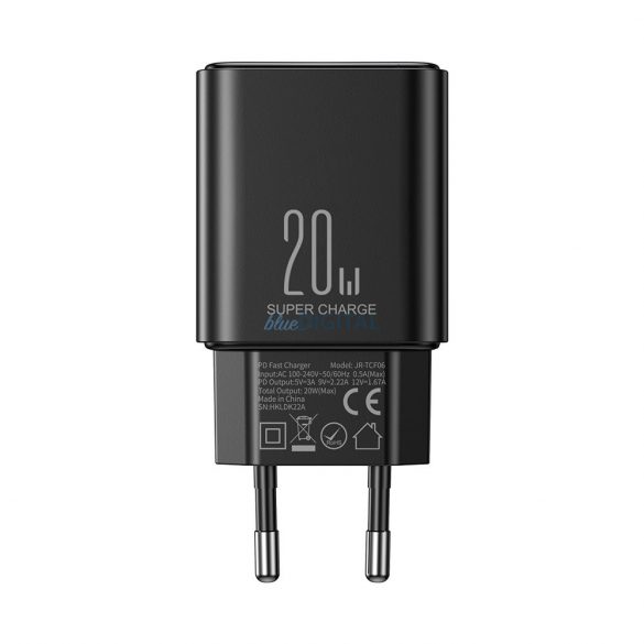 Încărcător Joyroom JR-TCF06 USB C 20W PD - negru