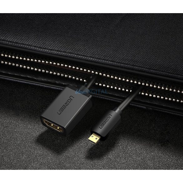 Ugreen cablu adaptor cablu HDMI adaptor - micro HDMI 19 pin 20cm negru (20134)