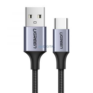 Cablu Ugreen Cablu USB - USB Tip C Quick Charge 3.0 3A 0.5m gri (60125)