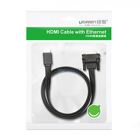 Cablu Ugreen cablu HDMI - DVI 2m negru (HD106)