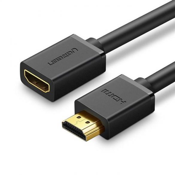 UGREEN Cablu HDMI de la mascul la femelă 0.5m (negru)