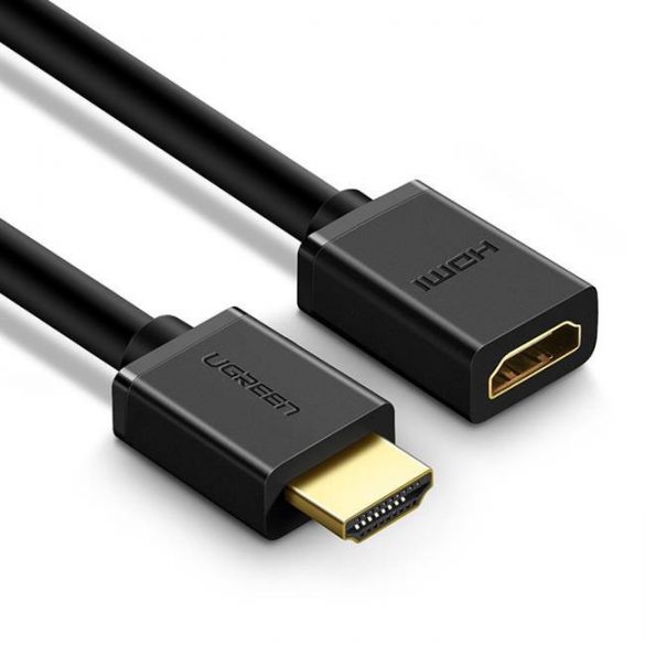 Cablu UGREEN HDMI mascul la mamă 1m (negru)