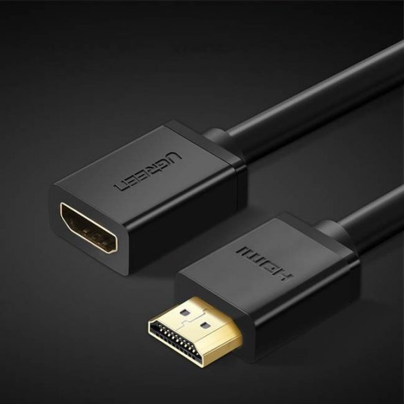 Cablu UGREEN HDMI mascul la mamă 1m (negru)