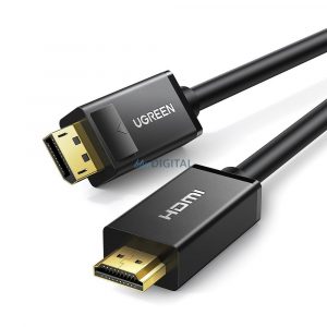 DisplayPort - cablu HDMI Ugreen DP101 4K 3m - negru