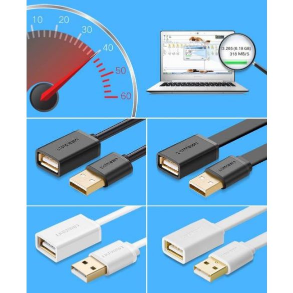 UGREEN USB 2.0 de la tata la o mamă cablu prelungitor 1M