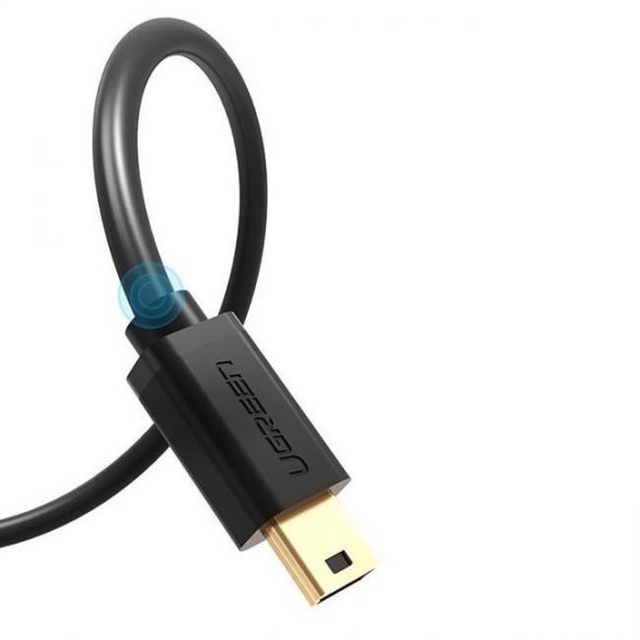 UGREEN USB 2.0 apa Mini 5 Pin Apa Cable 1.5m (negru)