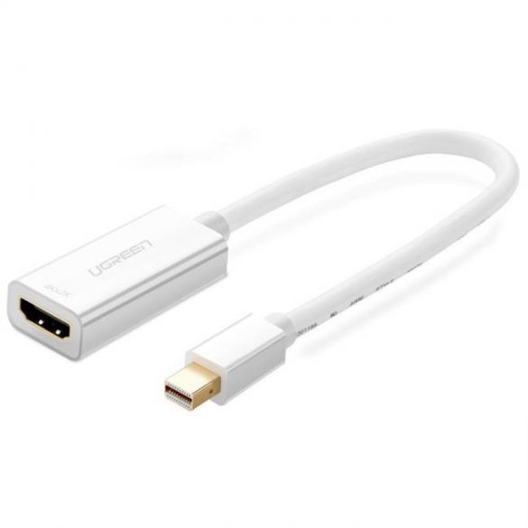 Convertor UGREEN Mini DP-HDMI 1080 (alb)