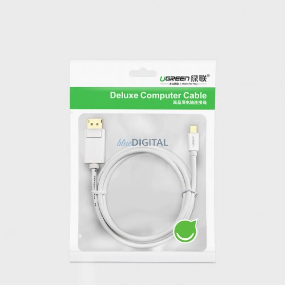 Ugreen Mini DisplayPort - cablu DisplayPort 1.5m negru (MD105)