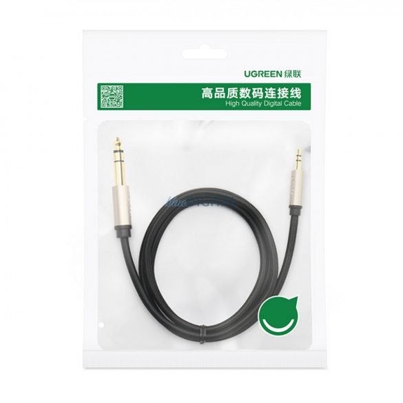 Ugreen cablu audio cablu TRS mini jack 3.5mm - jack 6.35mm 2m gri