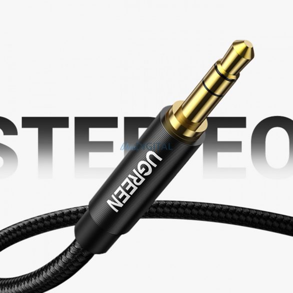 Ugreen AUX cablu audio drept minijack 3,5 mm 1m albastru (AV112)