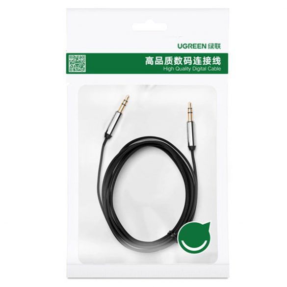 Cablu audio Ugreen AV119 10737 mini jack 3.5mm / mini jack 3.5mm 5m - negru