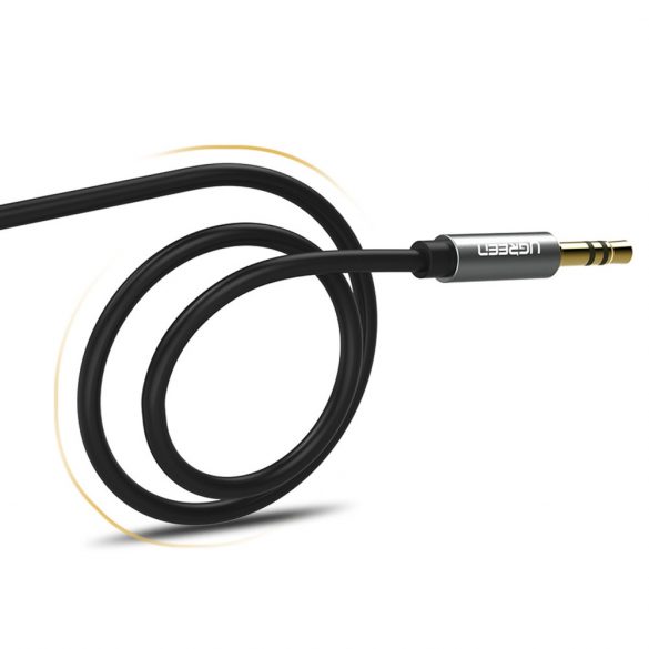 Cablu audio Ugreen AV119 10737 mini jack 3.5mm / mini jack 3.5mm 5m - negru