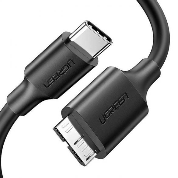 Ugreen US312 Micro USB 3.0 USB-C cablu 1m negru