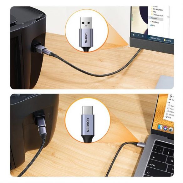 Ugreen US382 USB-C Femelă la USB-B Masculin Adaptor