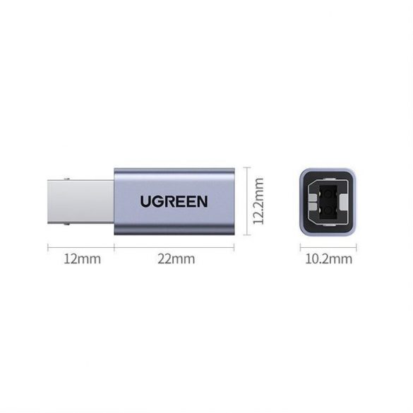 Ugreen US382 USB-C Femelă la USB-B Masculin Adaptor