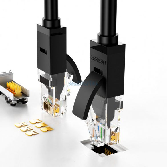 Ugreen LAN Ethernet U/UTP Cat. 6 1000Mbps 8m Negru (NW102)