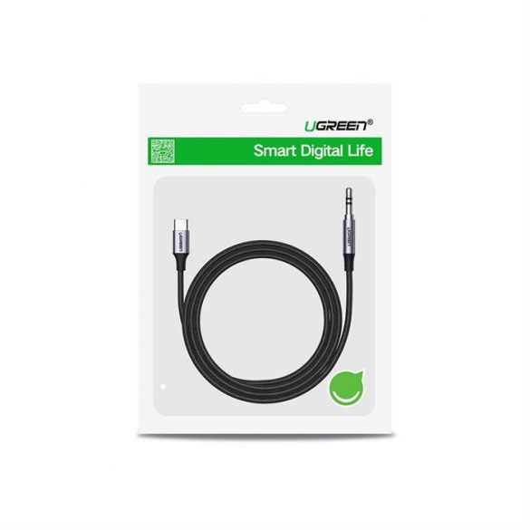 Cablu audio Ugreen CM450 USB-C la 3,5 mm mascul la mascul