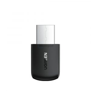 Adaptor dual band Ugreen placă de rețea USB externă - WiFi 11ac AC650 negru (CM448)