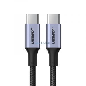 Cablu USB-C / USB-C Ugreen US316 480Mb/s 5A 0,5m - gri