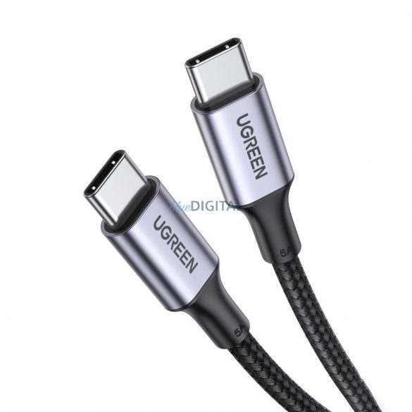 Cablu USB-C / USB-C Ugreen US316 480Mb/s 5A 0,5m - gri