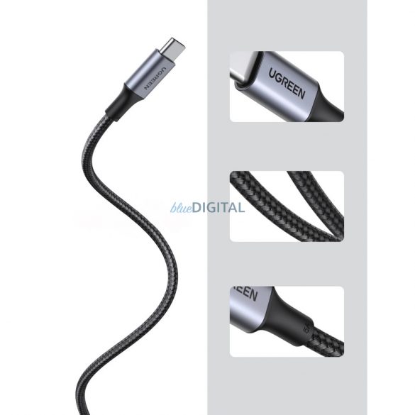 Cablu USB-C / USB-C Ugreen US316 480Mb/s 5A 0,5m - gri