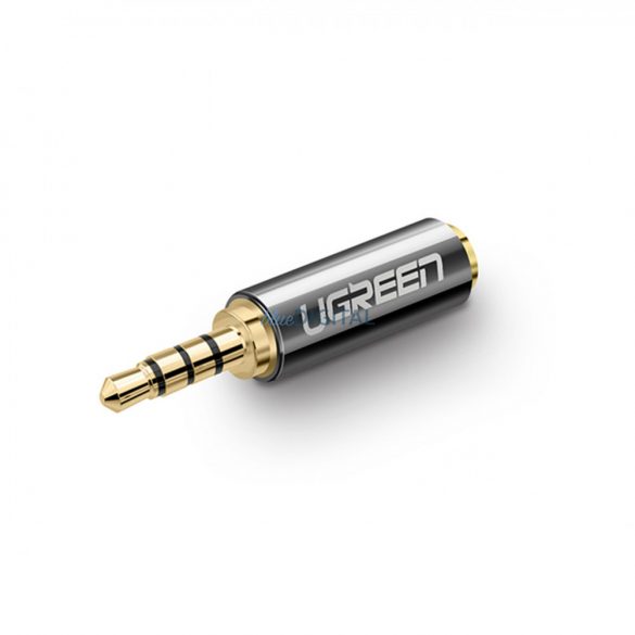 Adaptor audio Ugreen de la jack 2,5 mm tata la jack 3,5 mm mama negru (20501)